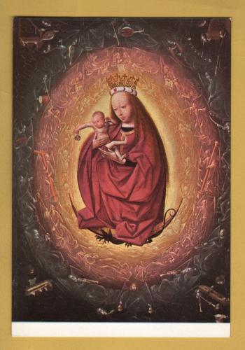 `The Glorification of the Virgin by Geertgen Tot St Jans` - Postally Unused - Boyman`s-van Beuningen Museum Postcard. 
