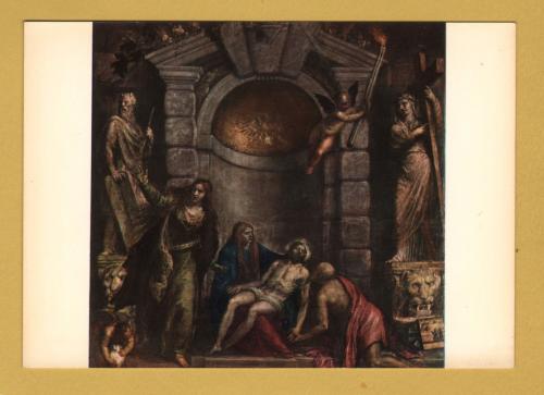 `Venice Academy Galleries - `Devotion by Titian` - Postally Unused - Girotto B Postcard.