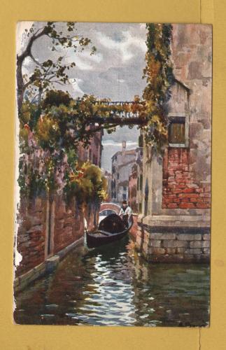 `Venice - Rio Albrizzi` - Postally Unused - C.Varagnolo Postcard.