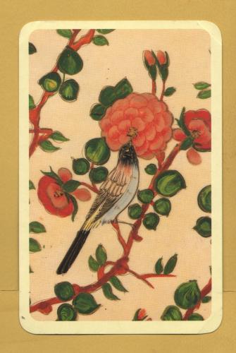 `Taken from Papier Mache Painting Produced by an Oxfam Group in Kashmir` - Postally Unused (although message written to rear) - Oxfam Postcard.