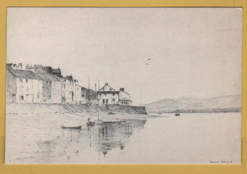 `The Institute, Aberdovey` by Edward Morris - Postally Unused - Edward Morris Postcard.