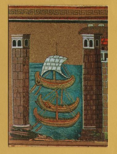 `Ravenna - New S.Apollinaris (VI Cent) - Classe Harbour` - Postally Unused - E.Salboroli Postcard.