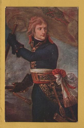 `Palace of Versilles - Bonaparte at Arcole by A.J.Gros` - Postally Unused - Versailles Postcard.