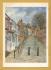 `Steep Hill, Lincoln by David Cuppleditch` - Postally Unused - Charles Skilton & Fry Postcard.