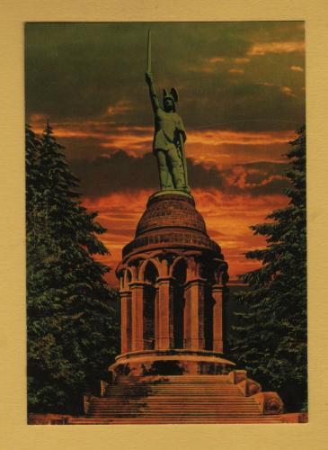 `Hermannsdenkmal - In the Teutoburg Forest near Detmold` - Postally Unused - Herman Monument Postcard.