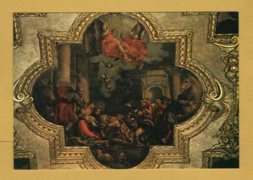 `Venice - Basilica dei Ss. Giovanni e Paolo - Adoration of the Magi by Paolo Veronese` - Postally Unused - ARDO Postcard.