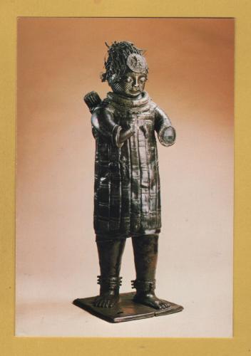 `Figure of a Bowman, Tsoede c14th/15th cent - National Museum, Lagos` - Postally Unused - Detroit Institute of Arts Postcard.