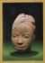 `Head, Owo 15th cent - National Museum, Lagos` - Postally Unused - Detroit Institute of Arts Postcard.