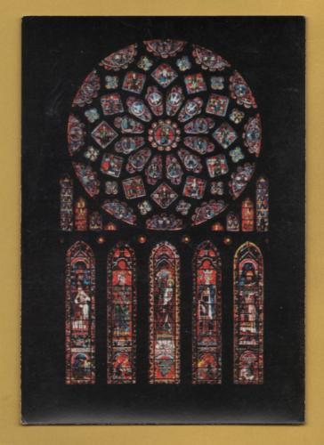 `Chartres - North Rose 13th` - Postally Unused - Lyoncolor Postcard.