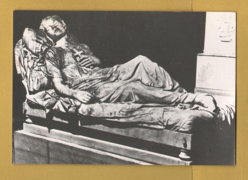 `Giannouli Chalepa: Sleeping (1878) - A Cemetery, Athens` - Postally Unused - Producer Unknown Postcard.