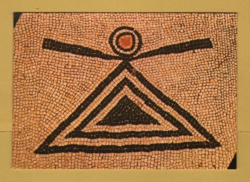 `Cyclades - Mosaic Floor from Delos` - Postally Unused - Hannibal Postcard.