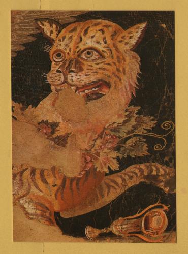 `Cyclades - Mosaic Floor from Delos` - Postally Unused - Hannibal Postcard.