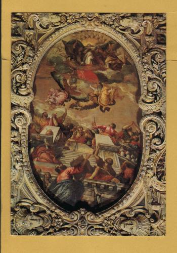 `Venice - Basilica dei Ss. Giovanni e Paolo - `Our Lady of the Assumption by Paolo Caliari` - Postally Unused - Benedetti Postcard.