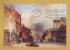`Lincoln Cathedral and High Street 1853 by William Callow` - Postally Used-1992 - Lincolnshire Museums Postcard.