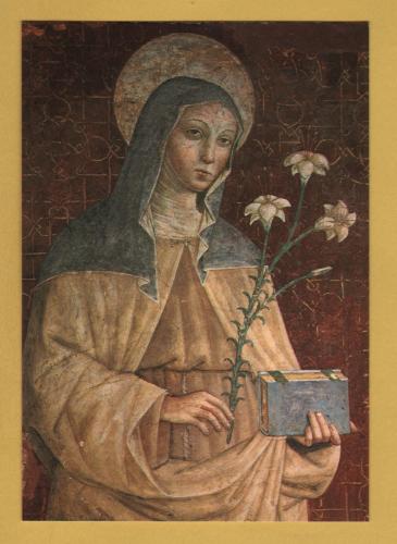 `Assisi, Patriarchal Basilica of St Mary of the Angels - `Tiberius of Assisi`` - Postally Unused - Plurigraff Postcard.