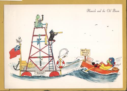 `Hamish and the Oil Boom` - Postally Unused - Don-Mor Postcard