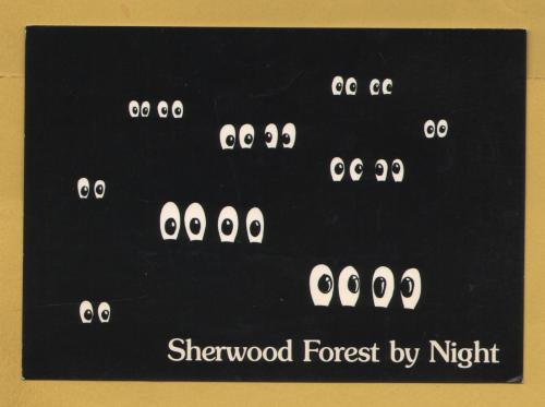 `Sherwood Forest by Night` - Postally Unused - E.T.W.Dennis Postcard