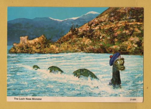 `The Loch Ness Monster` - Postally Unused - Whiteholme Postcard