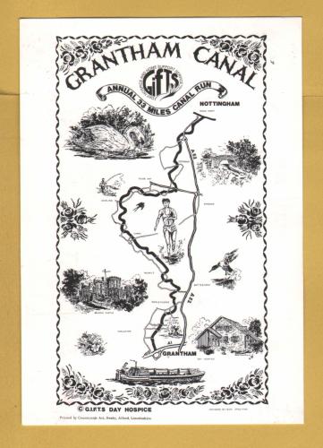 `Grantham Canal` - Postally Unused - Countryside Art Postcard