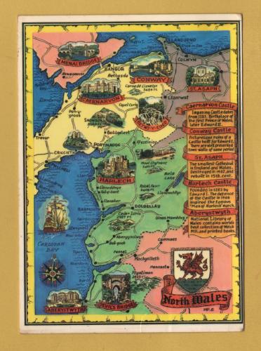 `North Wales` - Postally Unused - Harvey Barton Postcard