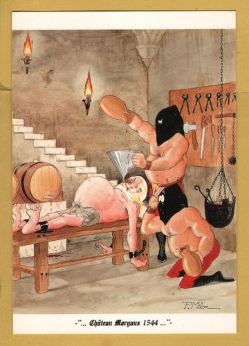 `...Chateux Margaux 1544...` - Postally Unused - P.Milon Postcard