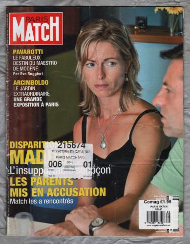 Paris Match (French Language) - 13th/19th September 2007 - Number 3043 - Export Copy - `Maddie: l`insupportable soupcon` - Published by Hatchette Filipachi Associes