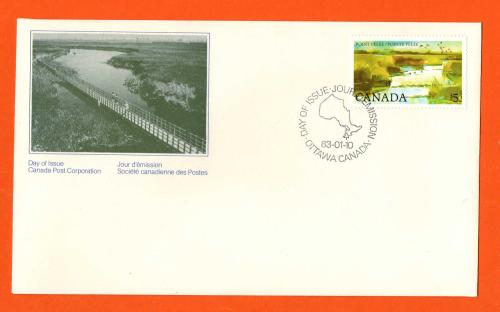 Canada Post - FDC - 10th January 1981 - `National Parks` - Unaddressed First Day Cover