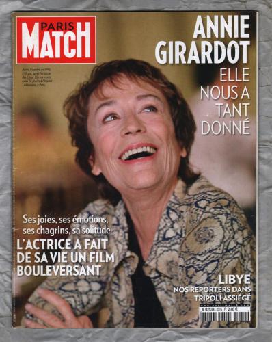 Paris Match (French Language) - 3rd/9th March 2011 - Number 3224 - `Anne Girardot, Elle Nous A Tant Donne` - Published by Hatchette Filipacchi Associes
