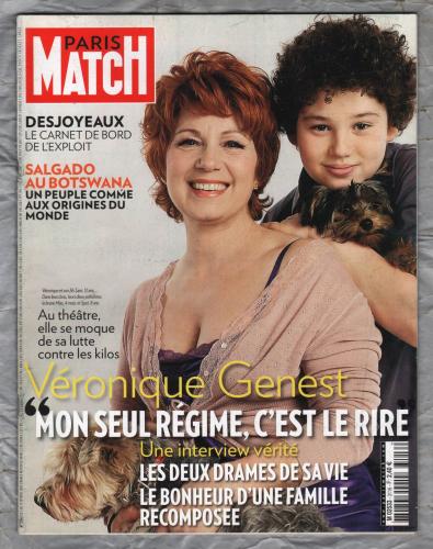 Paris Match (French Language) - 5th/11th February 2009 - Number 3116 - `Veronique Genest.....` - Published by Hatchette Filipacchi Associes
