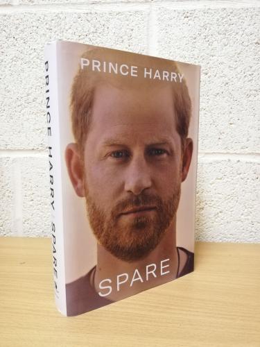 `Spare` by Prince Harry - First UK Edition - First Print - Hardback - Bantam - 2023