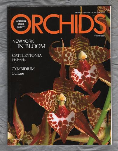 ORCHIDS - October 2004 - Vol.73 No.10 - `CATTLEYTONIA Hybrids` - American Orchid Society