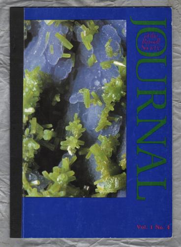 Journal of the Russell Society - 1986 - Vol.1 No.4 - `Cyanotrichite from Cornwall` - Russell Society