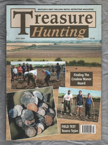 Treasure Hunting Magazine - July 2004 - `More Finds From Roman Roads` - Greenlight Publishing