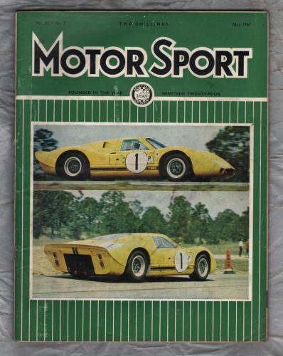 MotorSport - Vol.XLIll No.5 - May 1967 - `Lotus-Cortina Test and Development` - Teesdale Publishing Company Limited