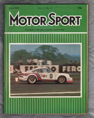 MotorSport - Vol.Lll No.6 - June 1976 - `Triumph TR7-Sports Car or Two Seater Saloon?` - Motor Sport Magazine Limited