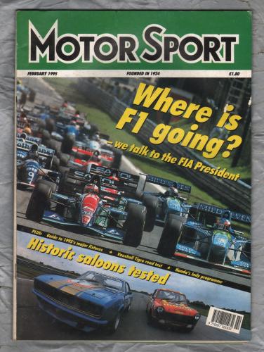 MotorSport - Vol.LXXI No.2 - February 1995 - `Rally Review` - Teesdale Publishing Company Limited