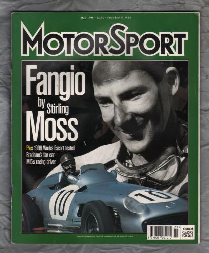 MotorSport - Vol.LXXIV No.5 - May 1998 - `Fangio the Master` - Haymarket Motoring Publications