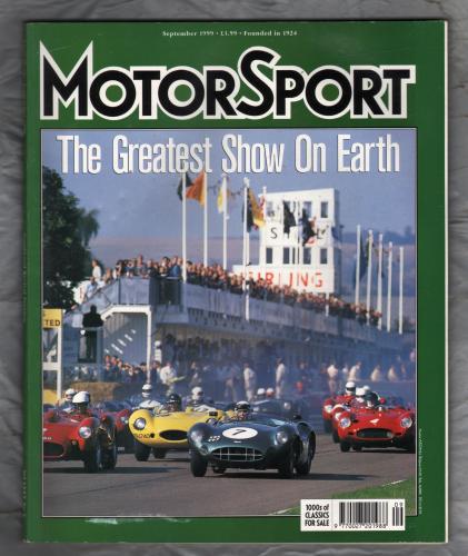 MotorSport - Vol.LXXV No.9 - September 1999 - `Winning the Title for Ferrari` - Haymarket Motoring Publications