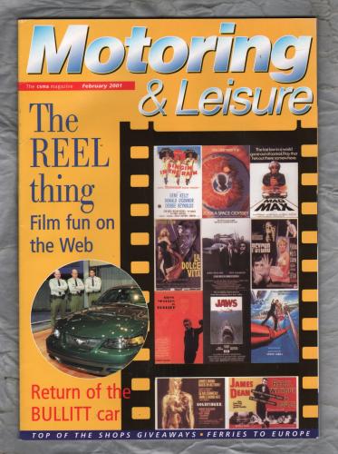 Motoring & Leisure - February 2001 - `Return of the Bullitt Car` - Civil Service Motoring Association Ltd