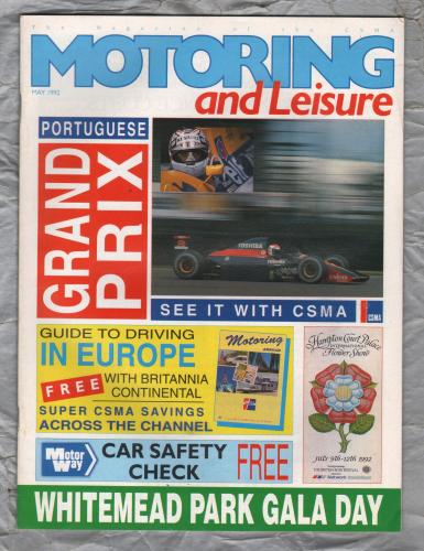Motoring & Leisure - May 1992 - `BMW Ride `n` Drive` - Civil Service Motoring Association Ltd