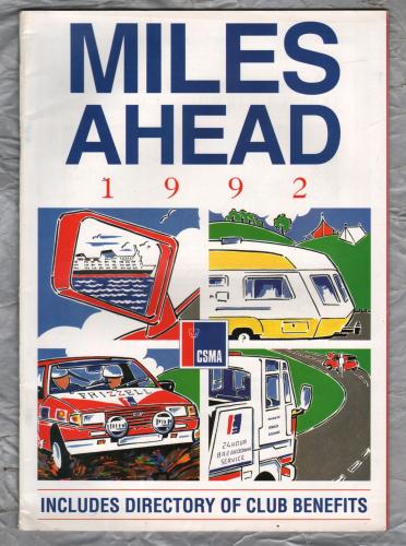 Motoring & Leisure - Miles Ahead - 1992 - `Motoring Review` - Civil Service Motoring Association Ltd