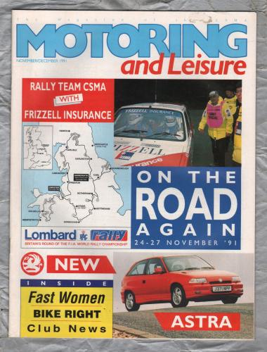 Motoring & Leisure - November/December 1991 - `Volvo 850` - Civil Service Motoring Association Ltd
