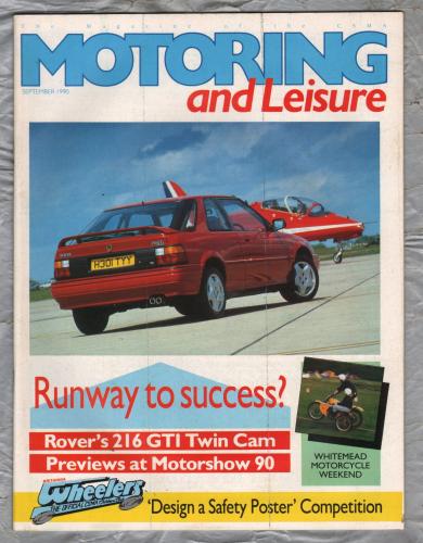 Motoring & Leisure - October 1990 - `Fiat Tempra` - Civil Service Motoring Association Ltd