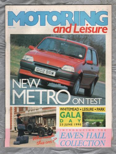 Motoring & Leisure - May 1990 - `Metro Road Test` - Civil Service Motoring Association Ltd