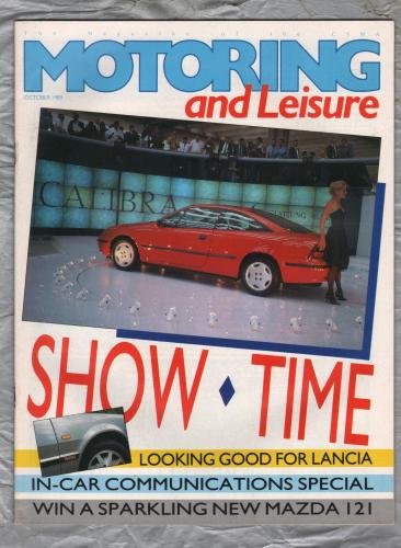 Motoring & Leisure - October 1989 - `Saloon Duel - Peugeot 405 1.6 GL and Vauxhall Cavalier 1.6 GL` - Civil Service Motoring Association Ltd