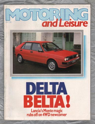 Motoring & Leisure - May 1987 - `Slush Fun! - Lancia Go 4WD` - Civil Service Motoring Association Ltd