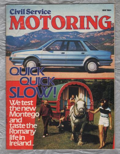 Civil Service Motoring - May 1984 - `Toyotas On Test` - Civil Service Motoring Association Ltd