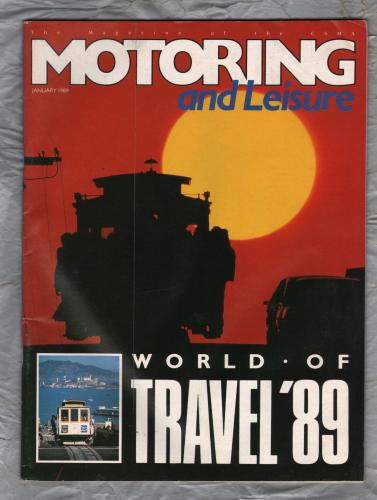 Motoring & Leisure - January 1989 - `Two Horses Reach 40: The Citroen 2CV` - Civil Service Motoring Association Ltd