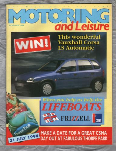 Motoring & Leisure - July/August 1994 - `35 Years of the Mini` - Civil Service Motoring Association Ltd