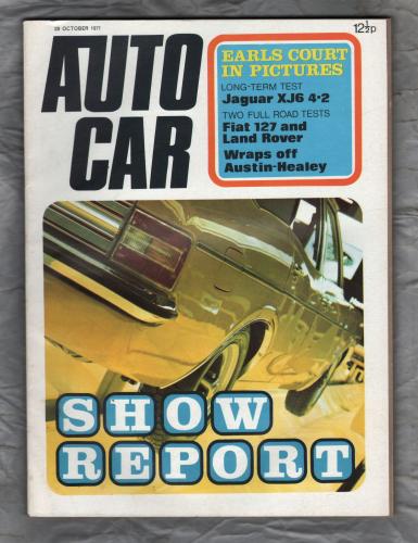 Autocar Magazine - Vol.135 No.3943 - October 28th 1971 - `Autotest: Land Rover Mk3` - Published by IPC Transport Press